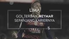 Berikut daftar 5 gol terbaik dari penyerang Barcelona, Neymar Jr sepanjang kariernya baik bersama Timnas Brasil, Barcelona ataupun Santos.