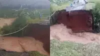 Banjir Bandang Terjang Lampung Barat: Jembatan Penghubung Putus, Akses Warga Lumpuh