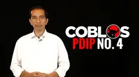Jokowi mengajak masyarakat untuk menggunakan hak suaranya dan mencoblos PDI Perjuangan pada pemilu legislatif 9 April nanti. 