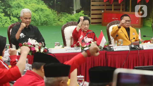 Megawati Soekarnoputri, Ganjar Pranowo dan Oesman Sapta Odang