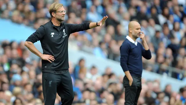 Juergen Klopp dan Pep Guardiola