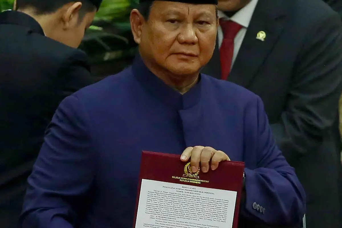 Momen Pelantikan Presiden dan Wakil Presiden Republik Indonesia Periode 2024-2029