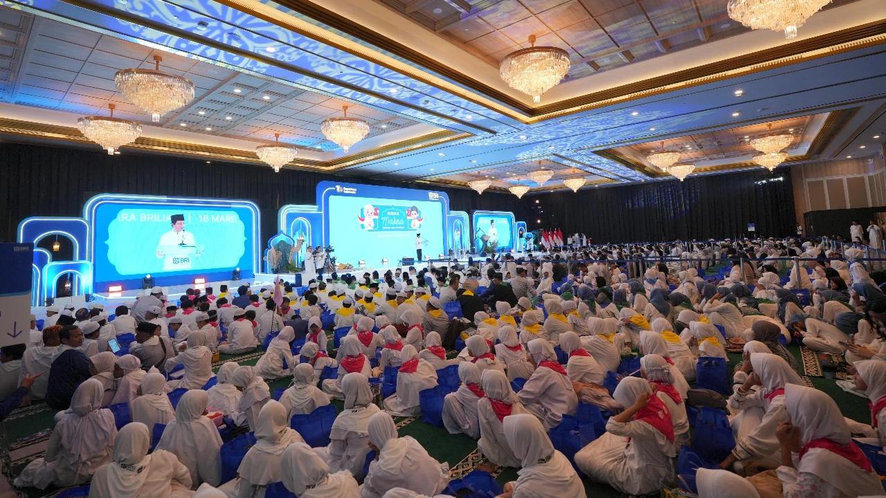 Berbagi Makna, BRI Gelar Santunan bagi 8.500 Anak Indonesia dan Tegaskan Komitmen Peduli Negeri