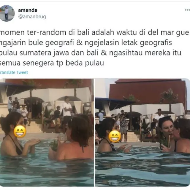 Cerita Wanita tentang Turis Asing yang Tak Tahu Bali dan Sumatera 1 Negara