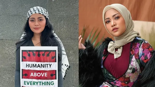 Potret Berhijab 6 Seleb yang Turun ke Jalan Bela Palestina Ini Banjir Pujian