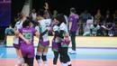 Sementara pemain JPE, Nurlaili mengakui bersyukur atas kemenangan hari ini. Ia bertekad untuk mempersembahkan juara lagi untuk Pertamina. (Dok. PBVSI)