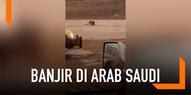VIDEO: 12 Tewas dalam Banjir di Arab Saudi