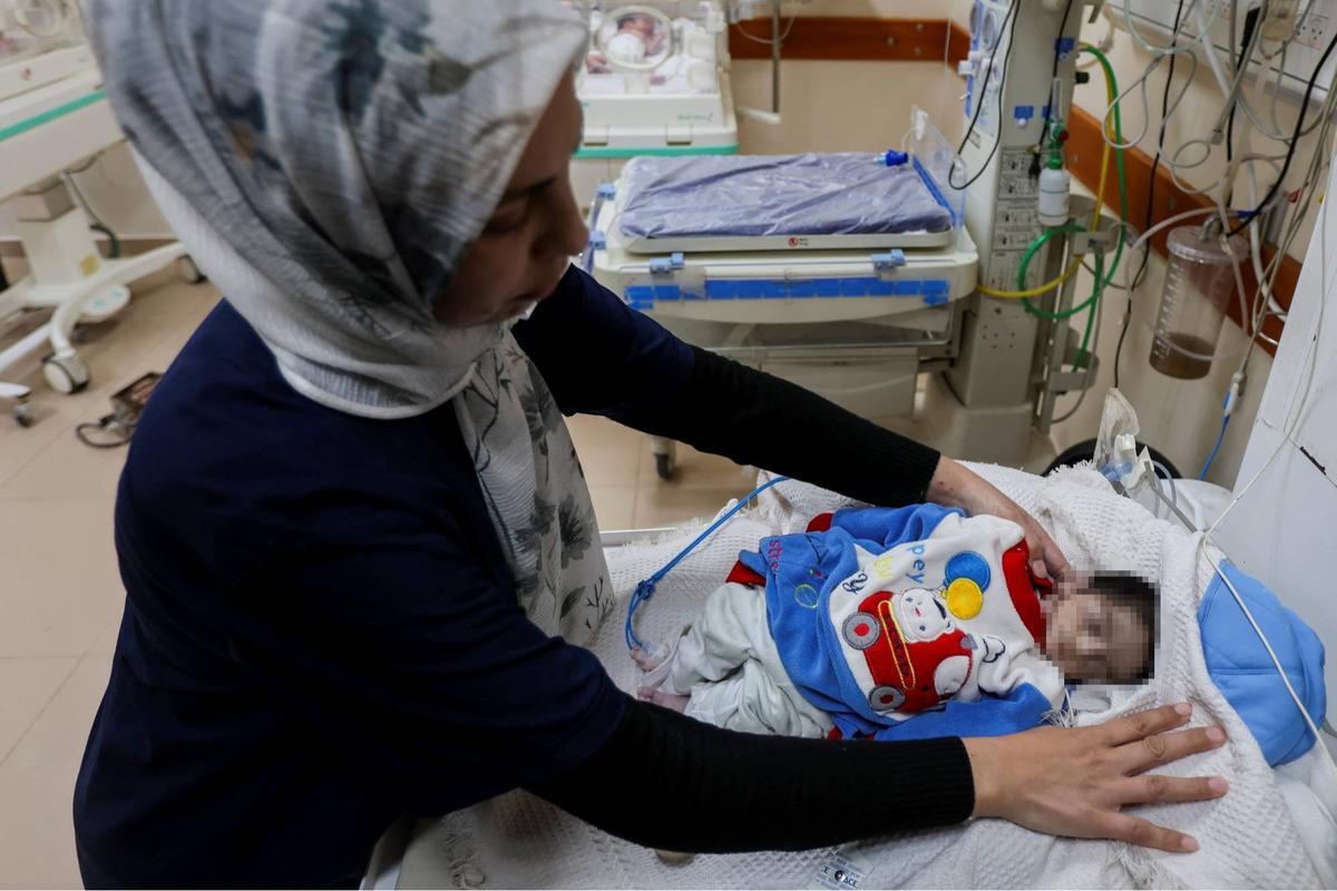 Bayi di Jalur Gaza meninggal karena hipotermia