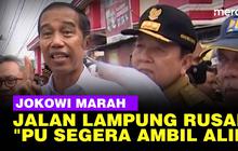 VIDEO: Jokowi Sentil Gubernur Lampung Soal Jalan Rusak, Perintahkan PUPR Ambil Alih