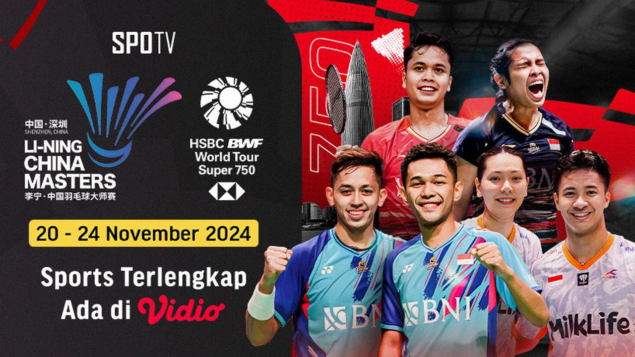 BWF Super 750: Li-ning China Masters 2024