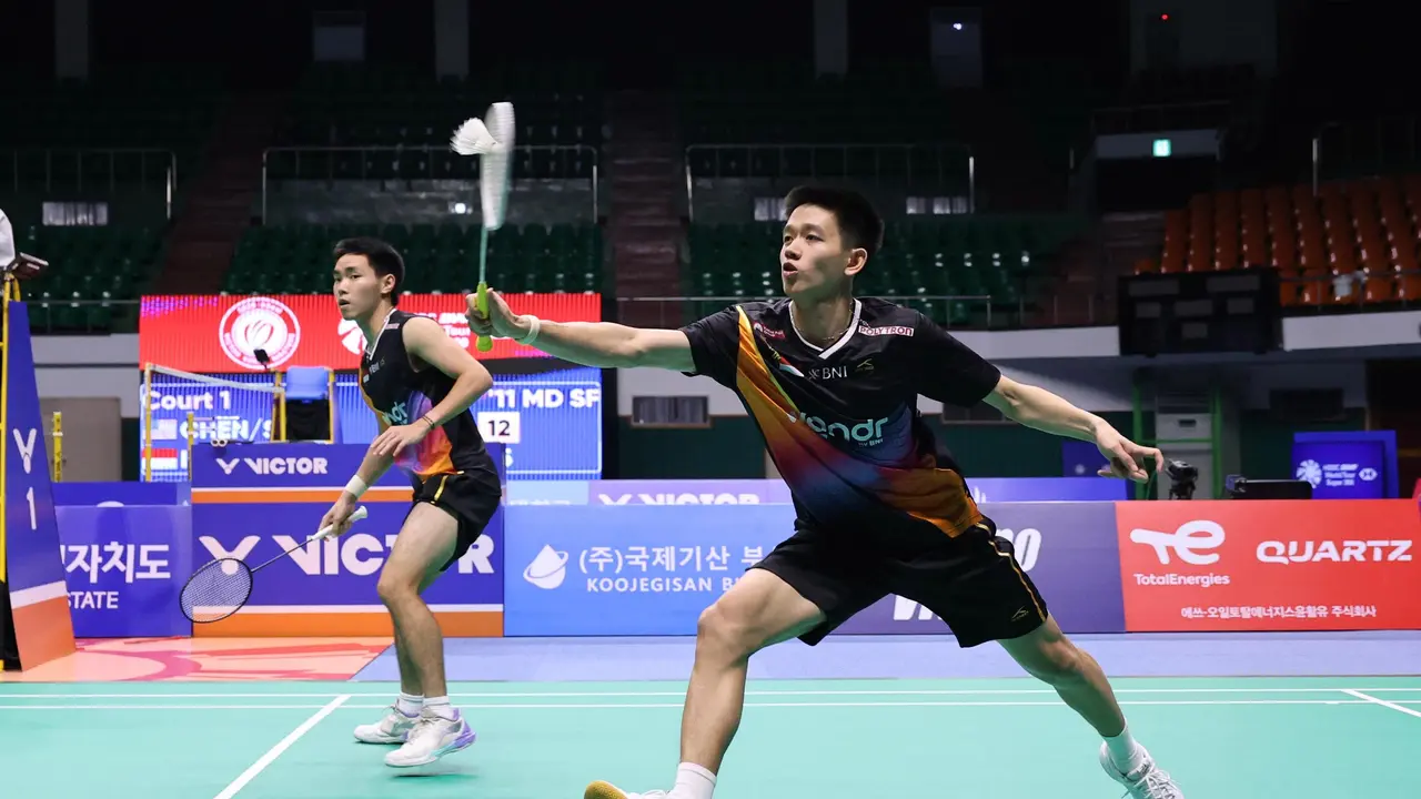 Raymond Indra/Nikolaus Joaquin - Korea Masters 2025 - Bulu Tangkis