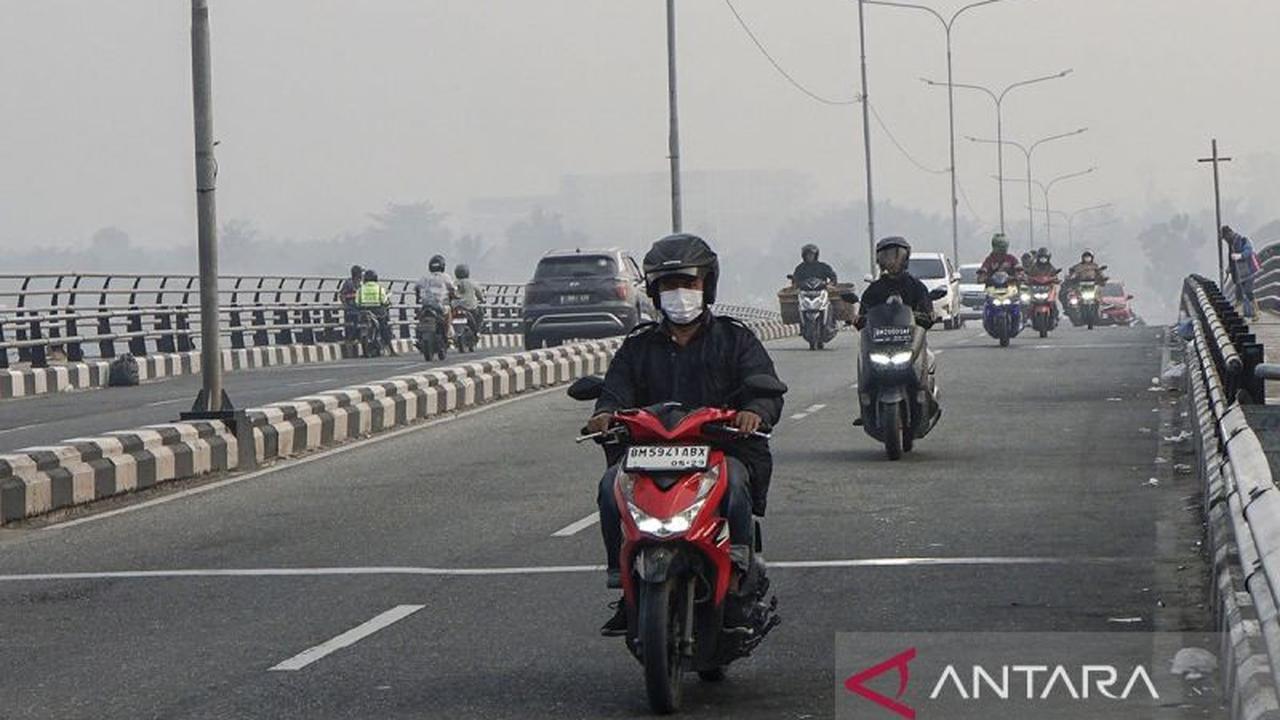 Kabut Asap Kepung Pontianak, Kasus ISPA Naik 10 Persen