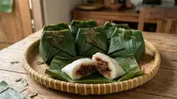 Resep Tepung Bungkus Isi Kelapa yang Manis dan Legit, Jajanan Tradisional yang Mudah Dibuat di Rumah. (AI Generated)