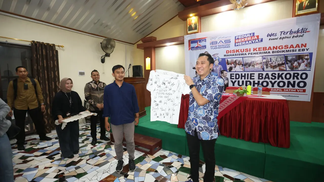 Ketua Fraksi Partai Demokrat DPR Edhie Baskoro Yudhoyono