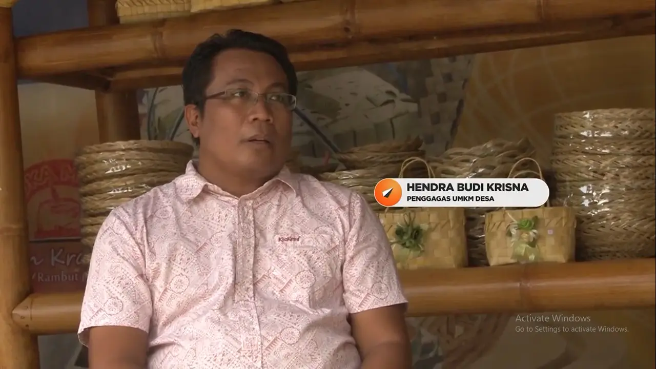 Penggagas UMKM Desa Gagah, Pemekasan