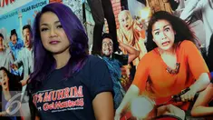 Aktris Nirina Zubir dalam film Get Married 5 ini berperan sebagai Mae yang memiliki suami ganteng dan sukses yang sangat mencintainya, ditemui dalam press screnning film GET MARRIED 5 di Epicentrum XXI, Selasa (28/07). (Liputan6.com/Panji Diksana)