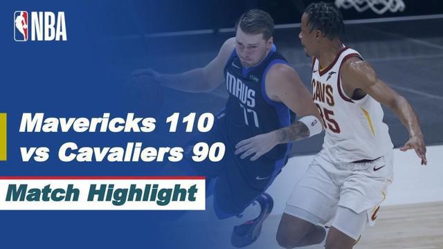 Berita video highlights NBA, pertandingan Dallas Mavericks melawan Cleveland Cavaliers, Sabtu (8/5/2021).