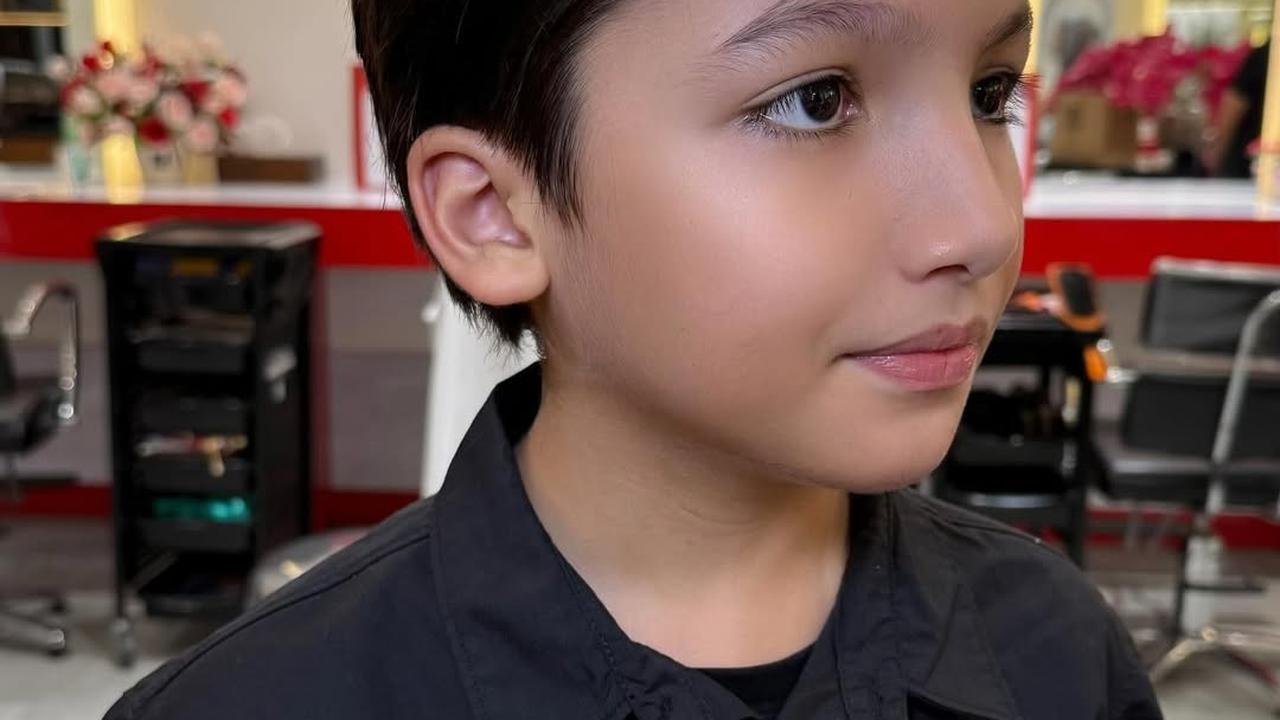 Tasyi Athasyia Bagikan Momen Sang Anak saat Potong Rambut Gondrong