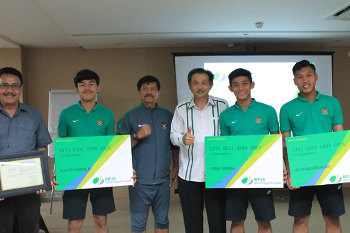 Kini Atlet Timnas PSSI Dilindungi Program BPJS Ketenagakerjaan