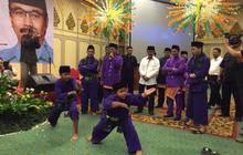 Aksi palang pintu ramaikan deklarasi Adhyaksa Dault jadi Cagub DKI
