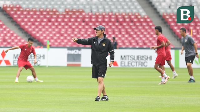 Foto: Mengintip Sesi Latihan Terakhir Timnas Indonesia Jelang Laga Perdana Kontra Kamboja di Piala AFF 2022