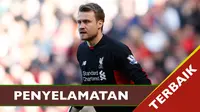 Video highlights 5 penyelamatan terbaik Premier League pekan ini diisi oleh penyelamatan hebat kiper Liverpool, Simon Mignolet.