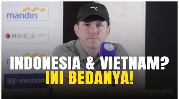 Pelatih Timnas U-23 Filipina, Garrath James McPherson, memberikan komentarnya soal perbedaan gaya bermain antara Indonesia U-23 dan Vietnam.
