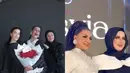 Tasya Farasya mewujudkan impian pesta ulang tahun meriah untuk sang ibu di sebuah restoran mewah. Ia bersama sang ibu pun kompak tampil serba hitam, selaras dengan dekorasi ruangan. [@tasyafarasya].