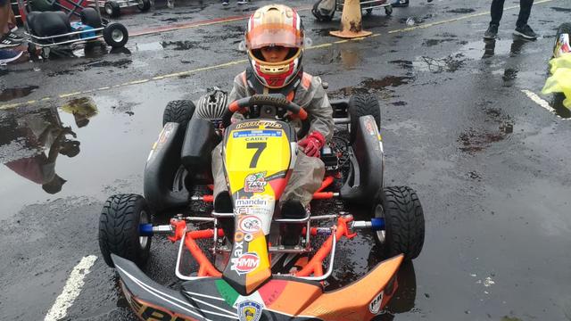 Qarrar Firhand Ali Juara Kelas Kadet Di Putaran Satu Kejurnas Gokart 2020 Bola Liputan6 Com