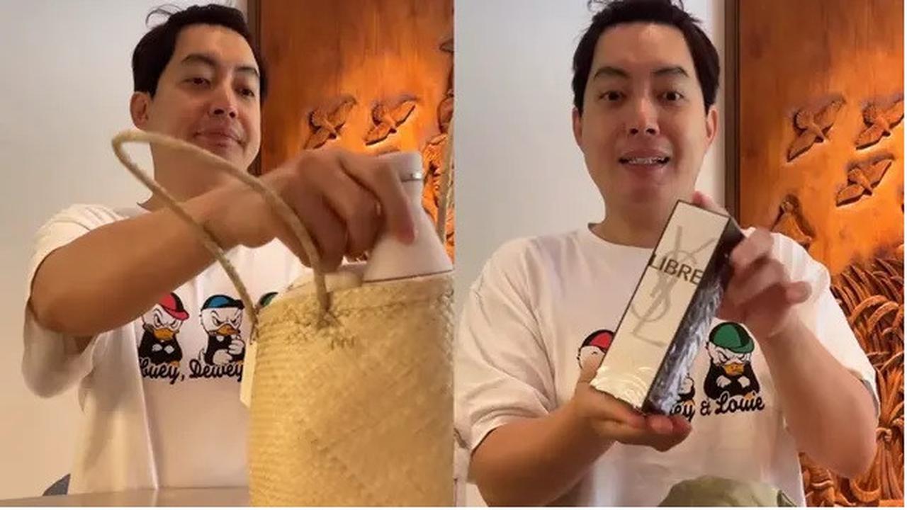 Intip Suvenir Pernikahan Luna Maya dan Maxime Bouttier, Tumbler hingga Parfum Brand Ternama. (Dok: IG @edricktjandra)