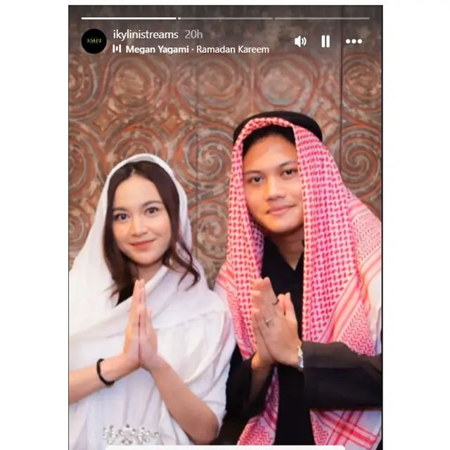 Nyepi - Ramadhan Berdekatan, Ini 6 Momen Rizky Febian dan Mahalini Saling Toleransi