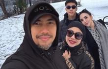 Potret Salmafina Sunan Rayakan Natal di Luar Negeri Bareng Keluarga, Tetap Rukun Meski Beda Keyakinan