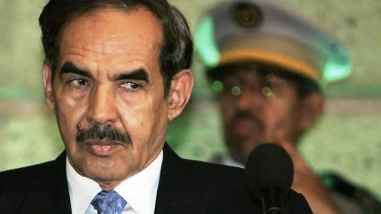 Presiden Mauritania, Maaouya Ould Sid'Ahmed Taya digulingkan paksa pada 2005 (AFP)