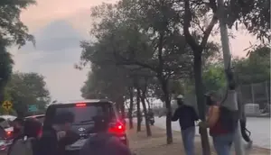 Viral Sejumlah Pelajar Bawa Sajam di PIK, Pelaku Diburu