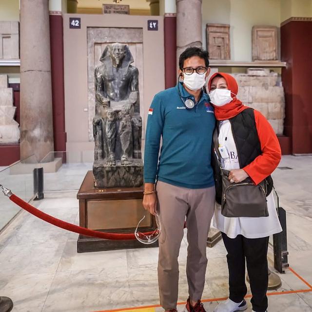 Sandiaga Uno dan Nur Asia Uno. (Foto: Instagram @sandiuno)