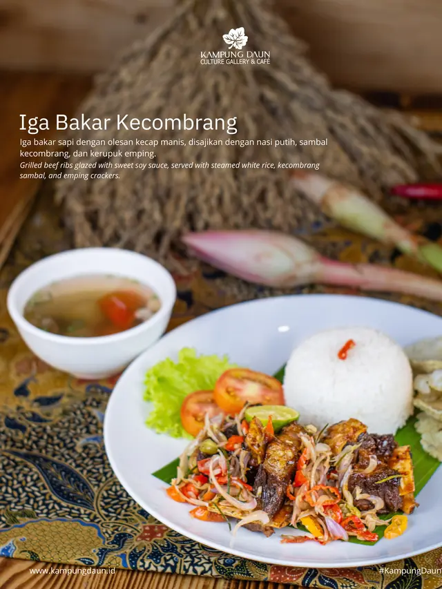 Kampung Daun Culture Gallery & Cafe (Instagram kampungdaun)