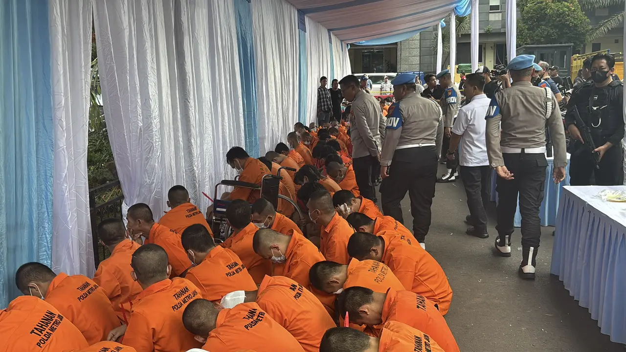 Kos-kosan Jadi Incaran Maling Motor, 35 Residivis Diciduk