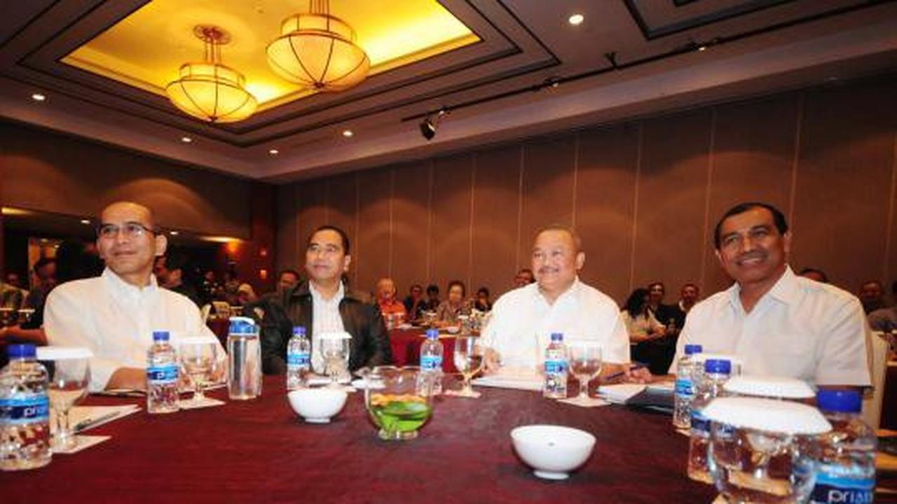 Faisal-Biem dan Alex Noerdin-Nono diskusi problem Jakarta