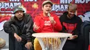 Indra Bekti prescon Hip Hop 29 Mars di kawasan Kemang, Jakarta Selatan, Rabu (19/2/2020). (Adrian Putra/Fimela.com)