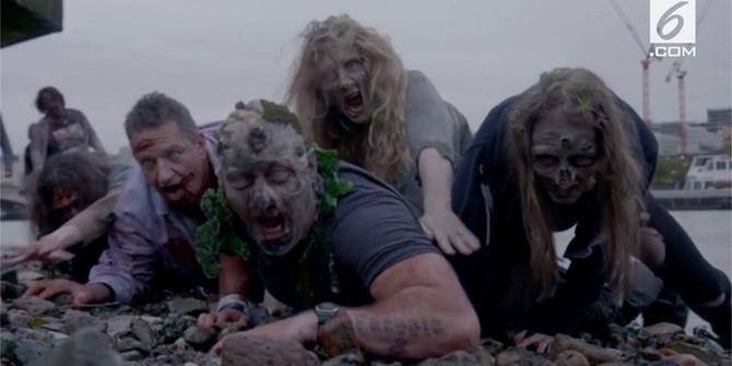 VIDEO: Kota London Diserbu Ratusan Mayat Hidup