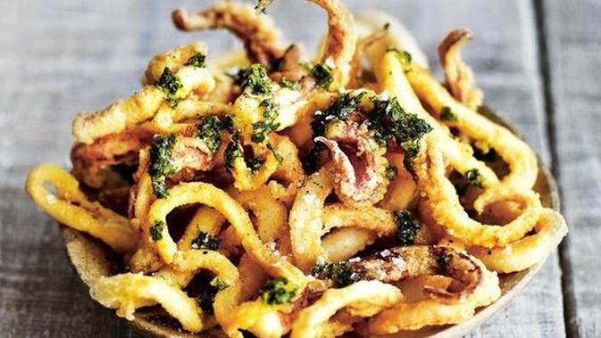 Resep Cumi Goreng Bumbu Bawang Ketumbar Enak Gurih - Lifestyle Fimela.com