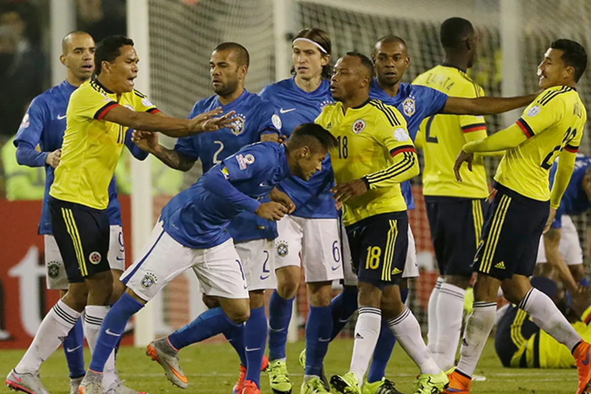 Copa America: Neymar Kartu Merah, Brasil Takluk dari Kolombia