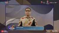 Ketua Pelaksana Sharia Investment Week 2021 Hasan Fawzi (Dok: tangkapan layar/Pipit I.R)