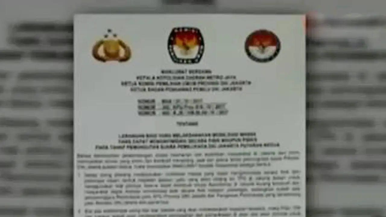 Isi Maklumat Kapolri, KPUD, Bawaslu untuk Pilkada Damai 