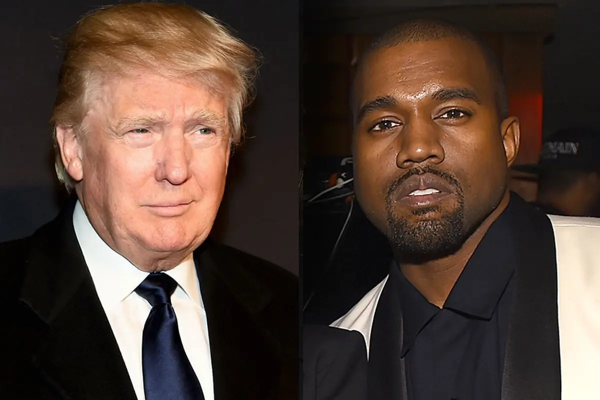 [Bintang] Donald Trump dan Kanye West