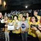 Nobar film Impian 1000 Pulau bersama 500 siswa-siswi masrasah Al Fakhiriyah, di CGV Blitz Slipi Jaya Jakarta. (Istimewa)