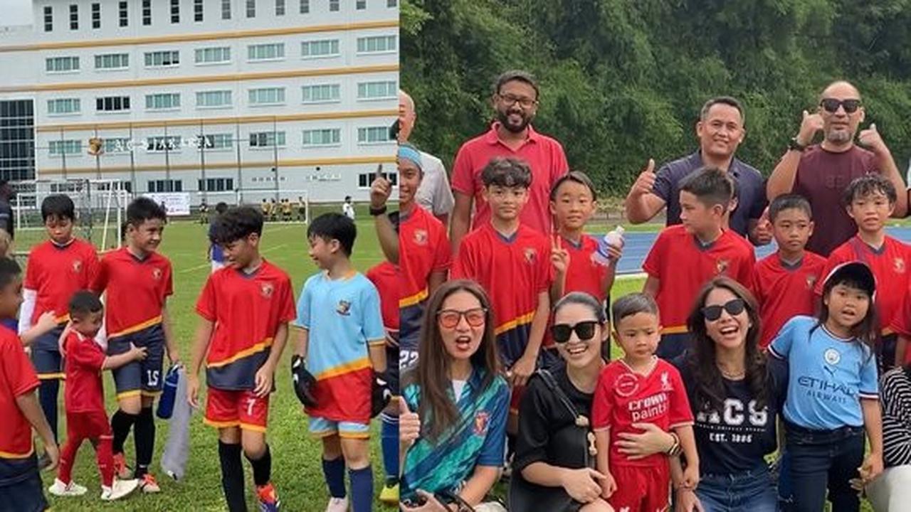 Rafathar Anak Raffi Ahmad dan Nagita Slavina Menang Tanding Bola dan Cetak Gol