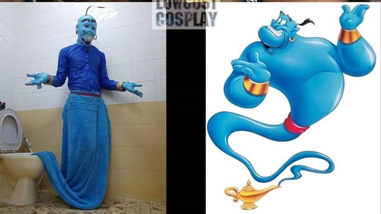 5 Cosplay Low Budget Pakai Isolasi Ini Kocak, Bikin Ketawa