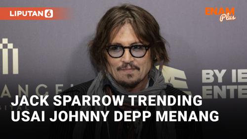 VIDEO: Johnny Depp Menang, Tagar Jack Sparrow Trending Topic