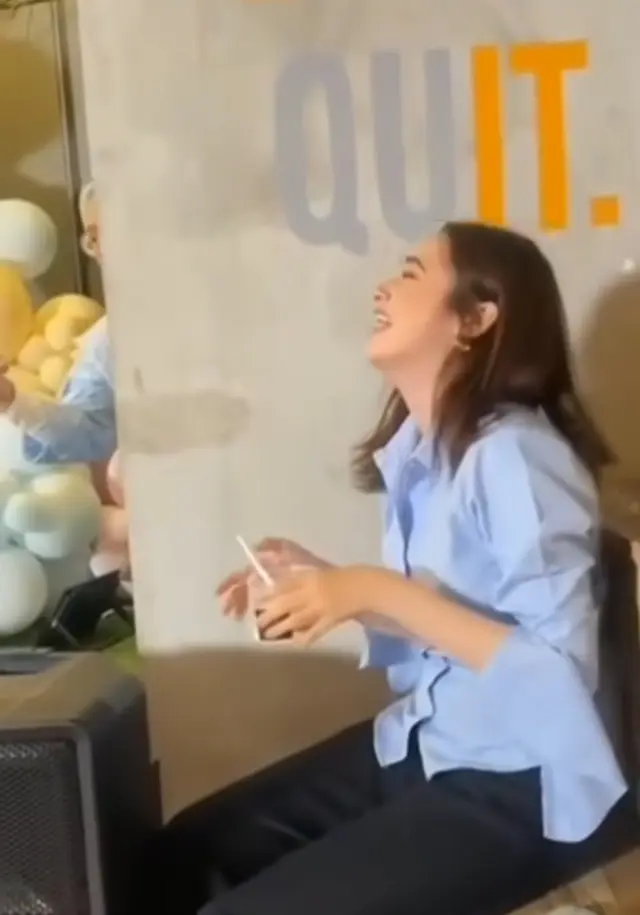 6 Momen Kesha Ratuliu rayakan gender reveal kehamilan ketiga, El Rumi nggak segan bertingkah kocak